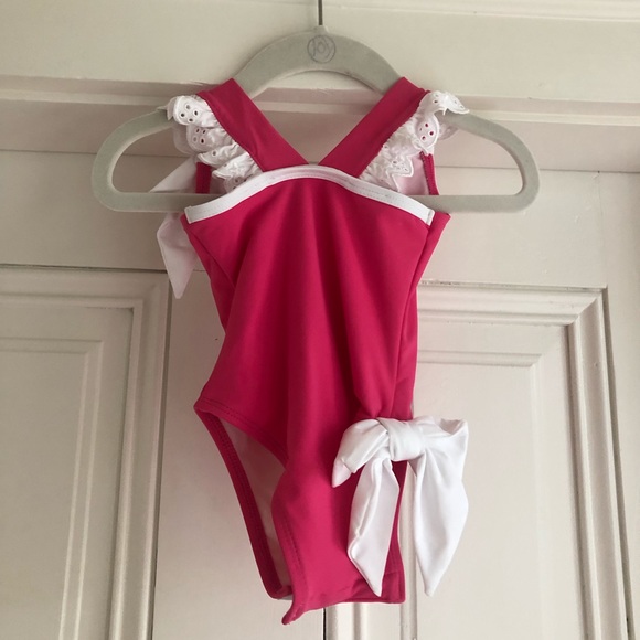 Beaufort Bonnet Pink Swimsuit 0-6 & 18-24 NWT